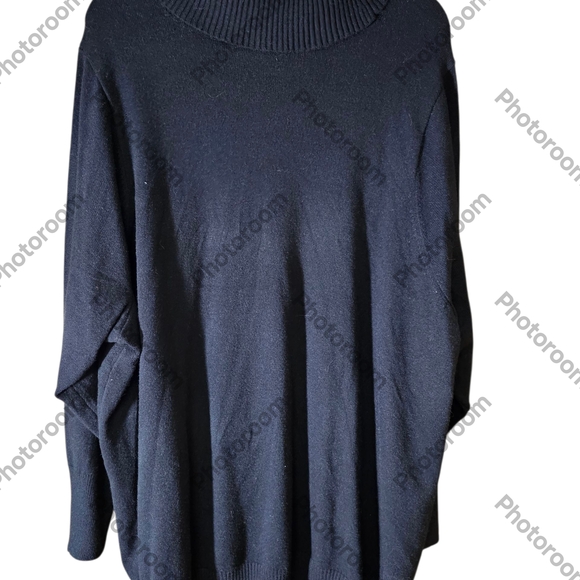 NWT Size 6 Torrid Black Turtleneck Sweater - Picture 3 of 4